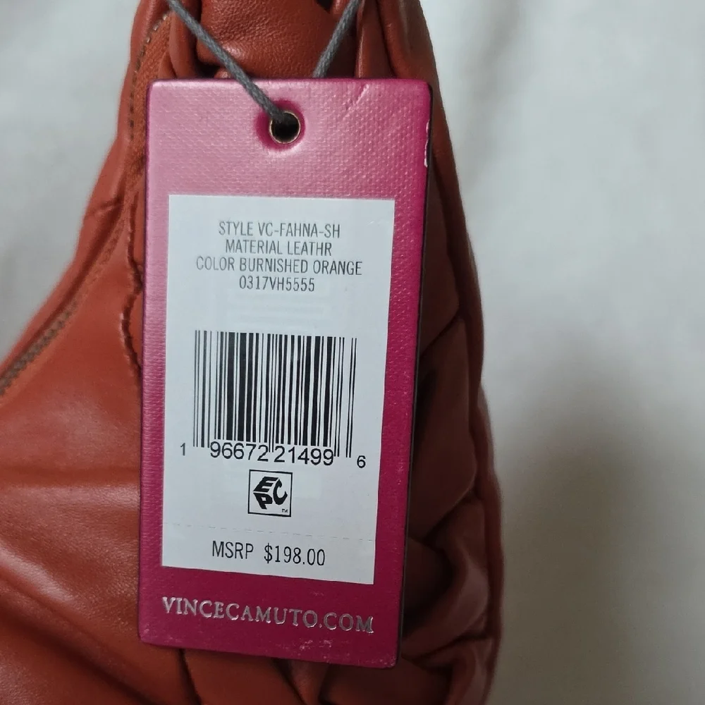 Vince‎ Camuto Women's Tan Woven Hobo Bag